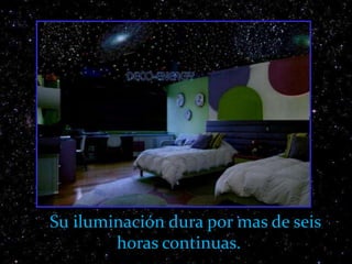     Para que esta emita luz en la noche, debe de cargarse por unos treinta minutos a la luz del sol o focos  convencionales.