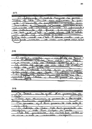 203




  (V 16)


 ^ A ^ r x         ri                            i ,0             C^líl.     fr   I n ^TMalL.

                            .     &   - " T l ^ r « ^                              w n r f ^ ^      TfTrT~
 V?^, ^Ç-AW                     -rvs?    Z ^ t X T M . Vf> . r r V i v ï r t f i .
                                                  V AT jc                           '"<0      rfjrr    <r>r
  Í-IPL.                                     c^e?                         k y r r r t u f i ^ gyn.



'Pl         **                                        /""W^t         tP, -foUlUgS v-r^^ÜX.^                          ; cu.




 (V8)


        vQ       fffn^rP          ;   rn^fa!^            t-^y         I- nnnrrV,                r-feiS?

          -SSL

       CL        tX^ocLci             ^    v.« ^ a««..      VA       - n n U r x kfL^.*t . I i9ricc T ^ r f f c o s "
                                                                           ..       i A         5
                          . vols                                             —
                         tOfcAsrviÃ.                Ï W d c K




 (V 9)




          Ç ^                              r  iv». t« --V»r - o
                                                 %
                                                     -v ^ -         J^Lcfi^ilVe                         fcoJLi
      jiryA M
        _ ,l M      r>.?>¡                           ;        ;                   ;      :              .     -
             O    ^ CAíèI^CJL.            r - i ï " O i r i n " TVÕS                                               HLt-
 ^•vytítCm                       »                             f n l ^ rta
                         Wv                                          rxxJ-WvdjL-^^                   rfrrsfolO.         ^
 