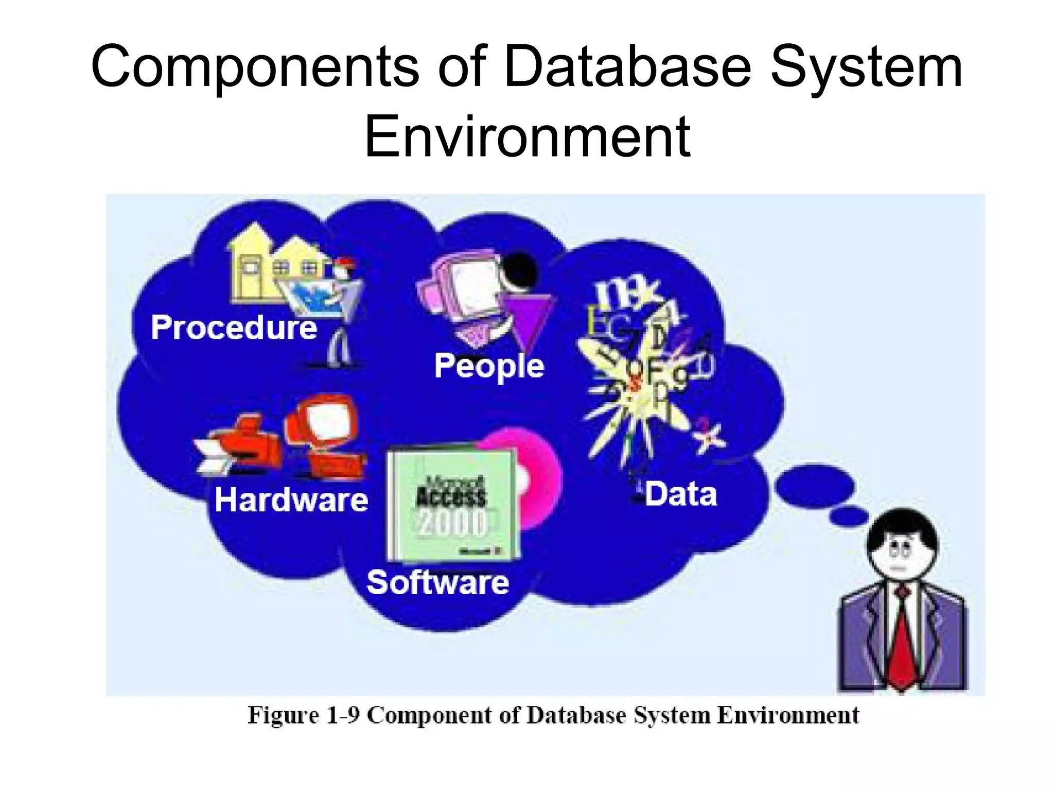 Components of Database System Environment 