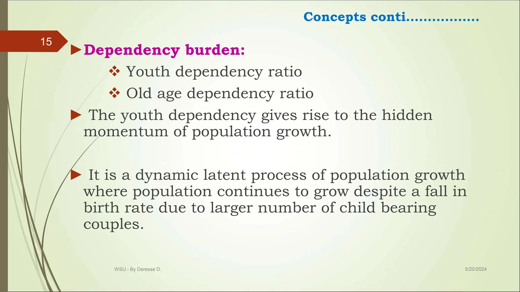 Population Growth and Economic Development | PPT