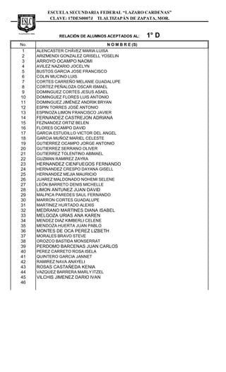 D lista pp | PDF