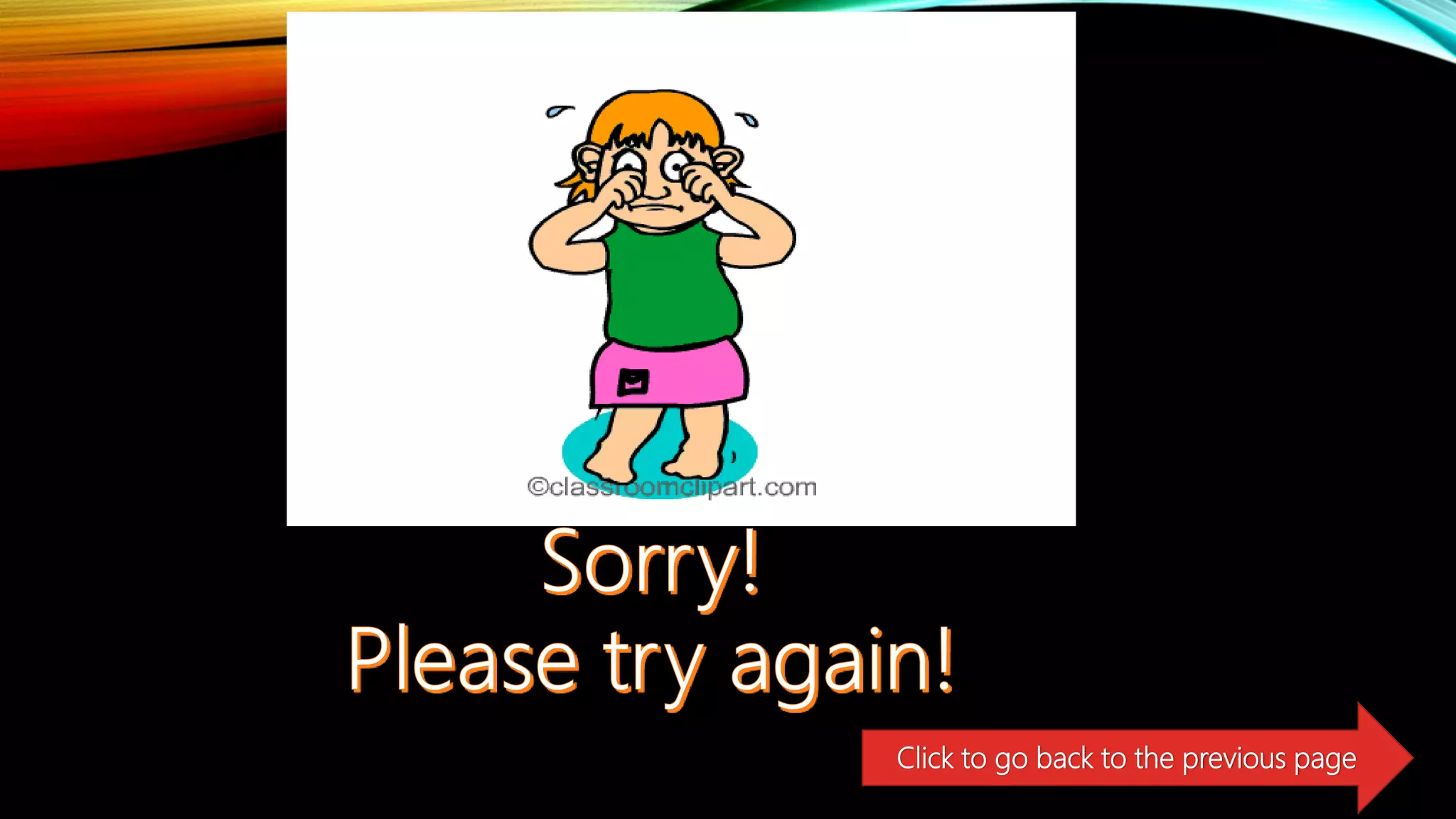 Click to go back to the previous page
 