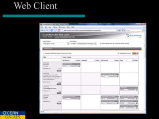 Web Client




CERN
GS-AIS
 
