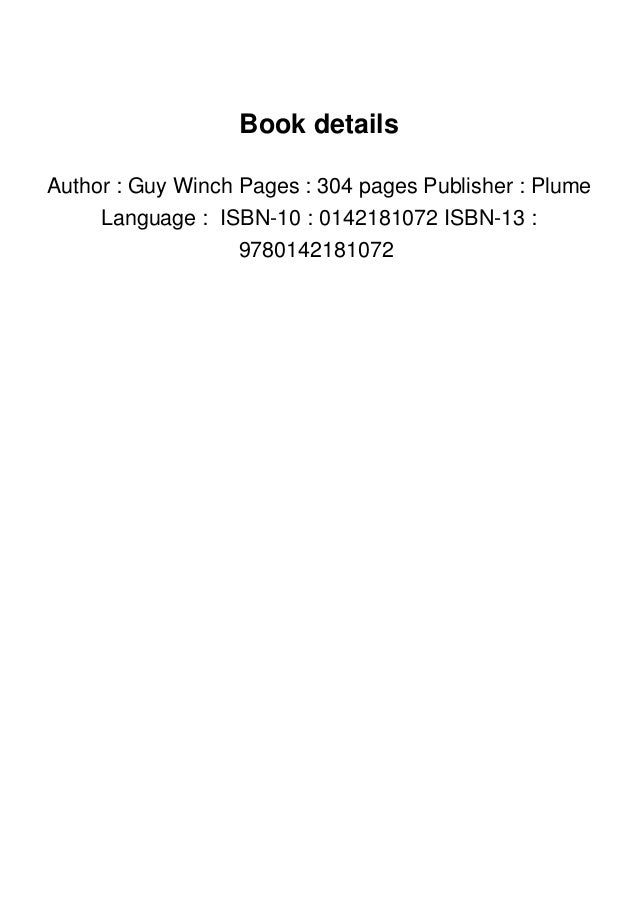D O W N L O A D P D F Emotional First Aid Healing Rejection Guilt