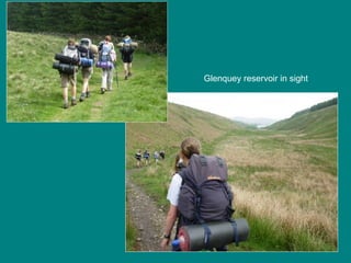 Glenquey reservoir in sight 