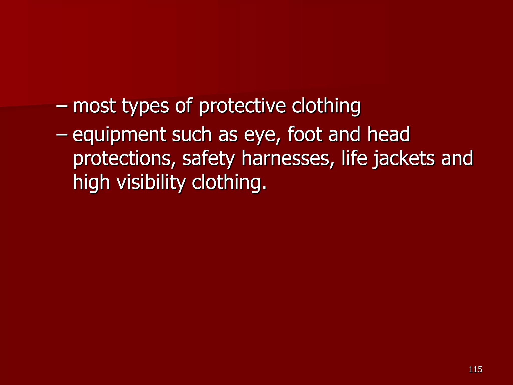 D Part 9 H & S Regs Revision By J Mc Cann