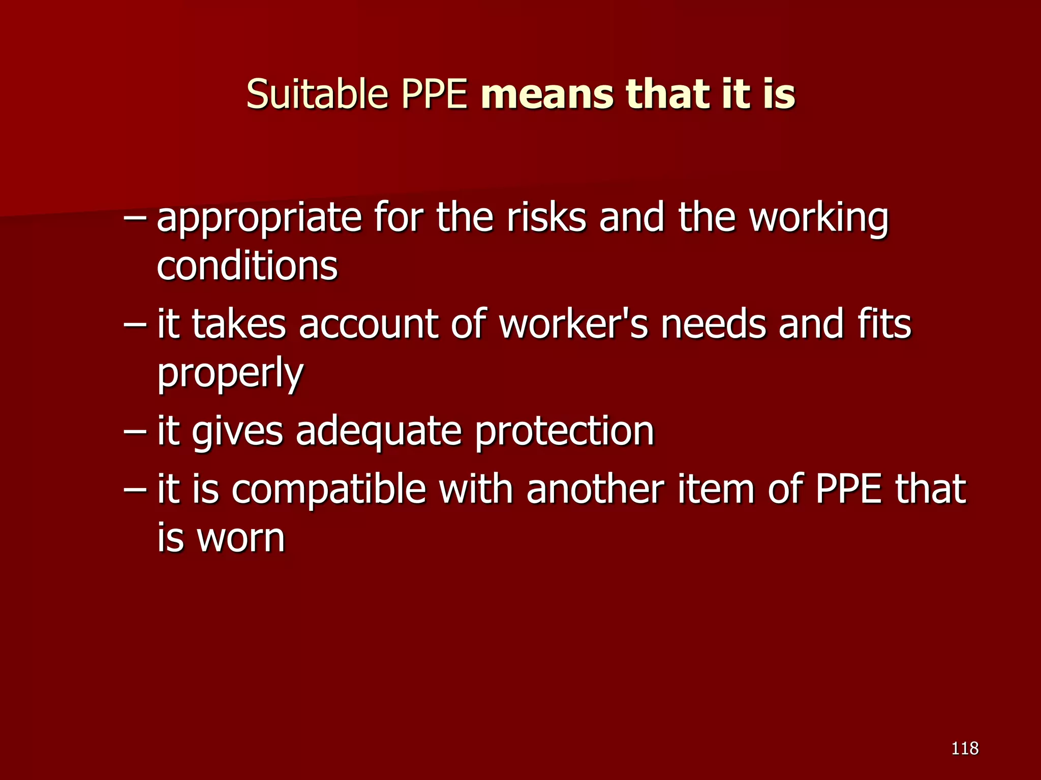 D Part 9 H & S Regs Revision By J Mc Cann