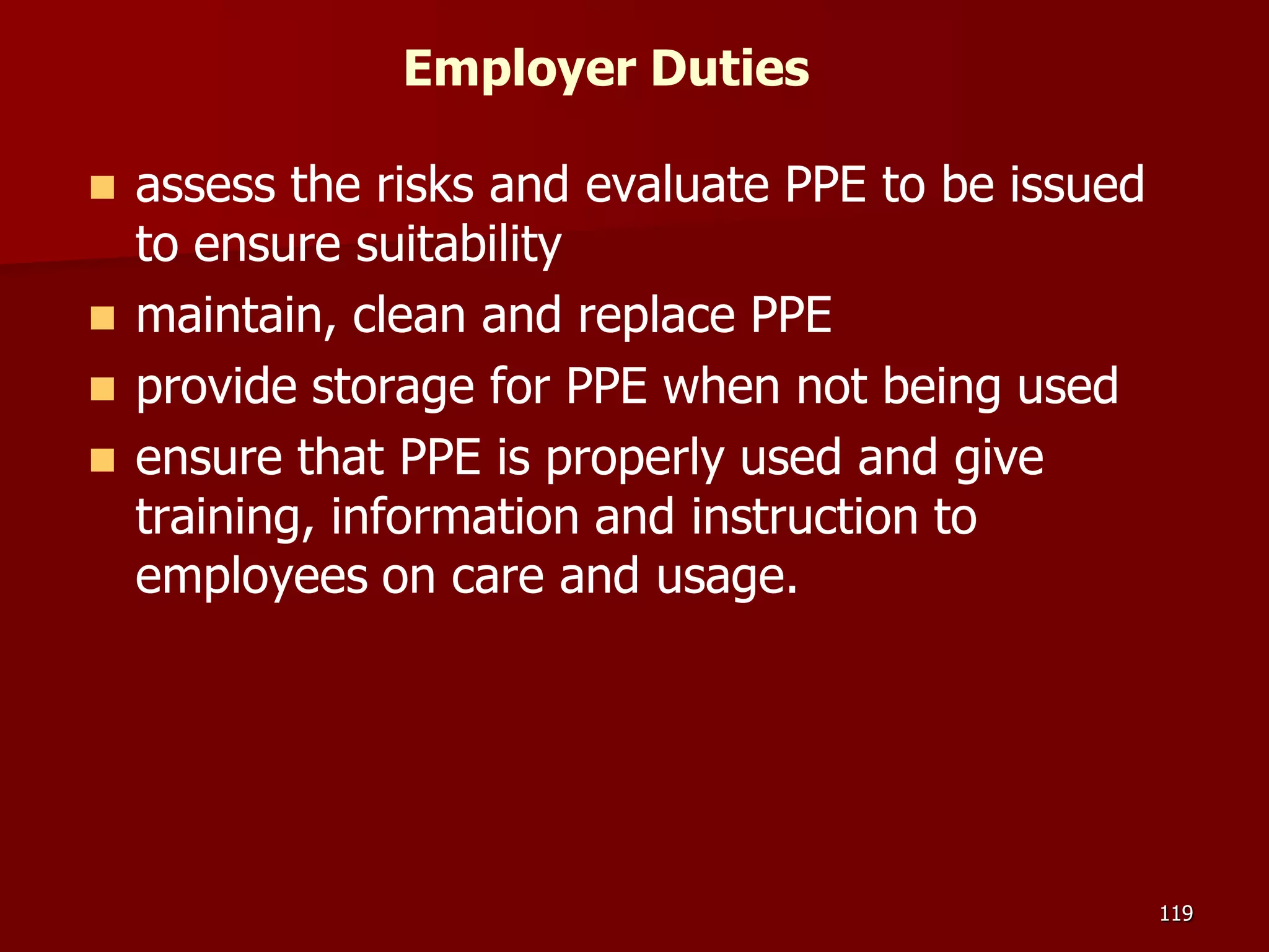 D Part 9 H & S Regs Revision By J Mc Cann