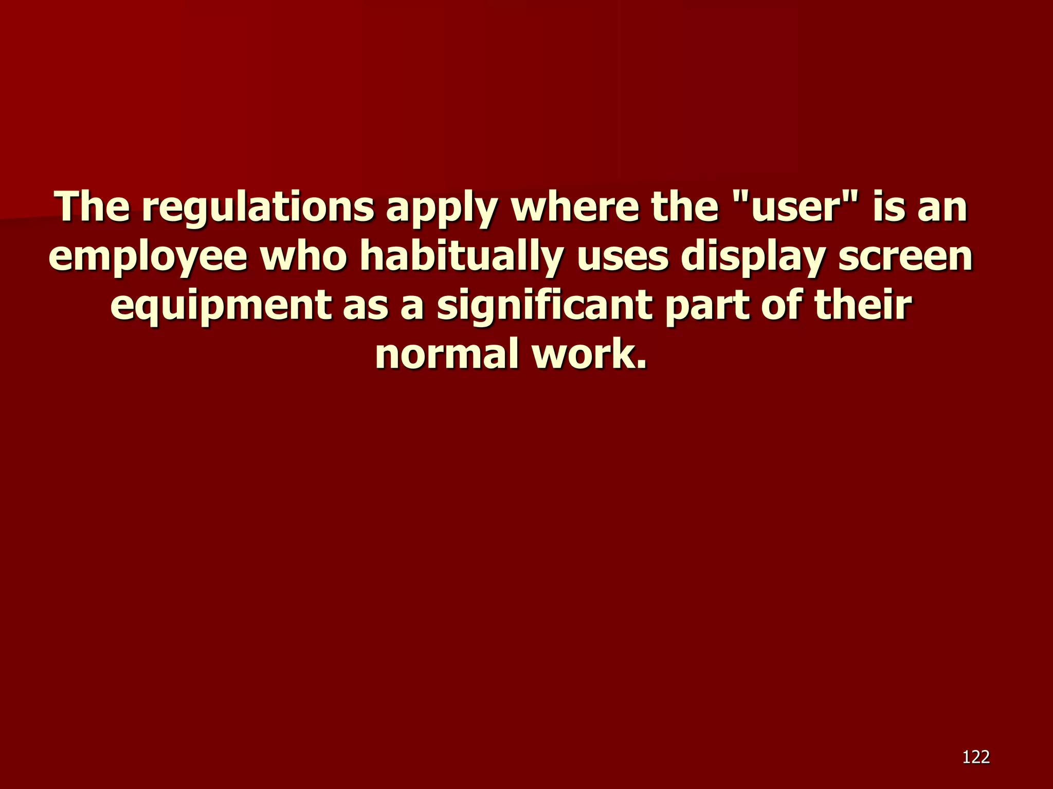 D Part 9 H & S Regs Revision By J Mc Cann