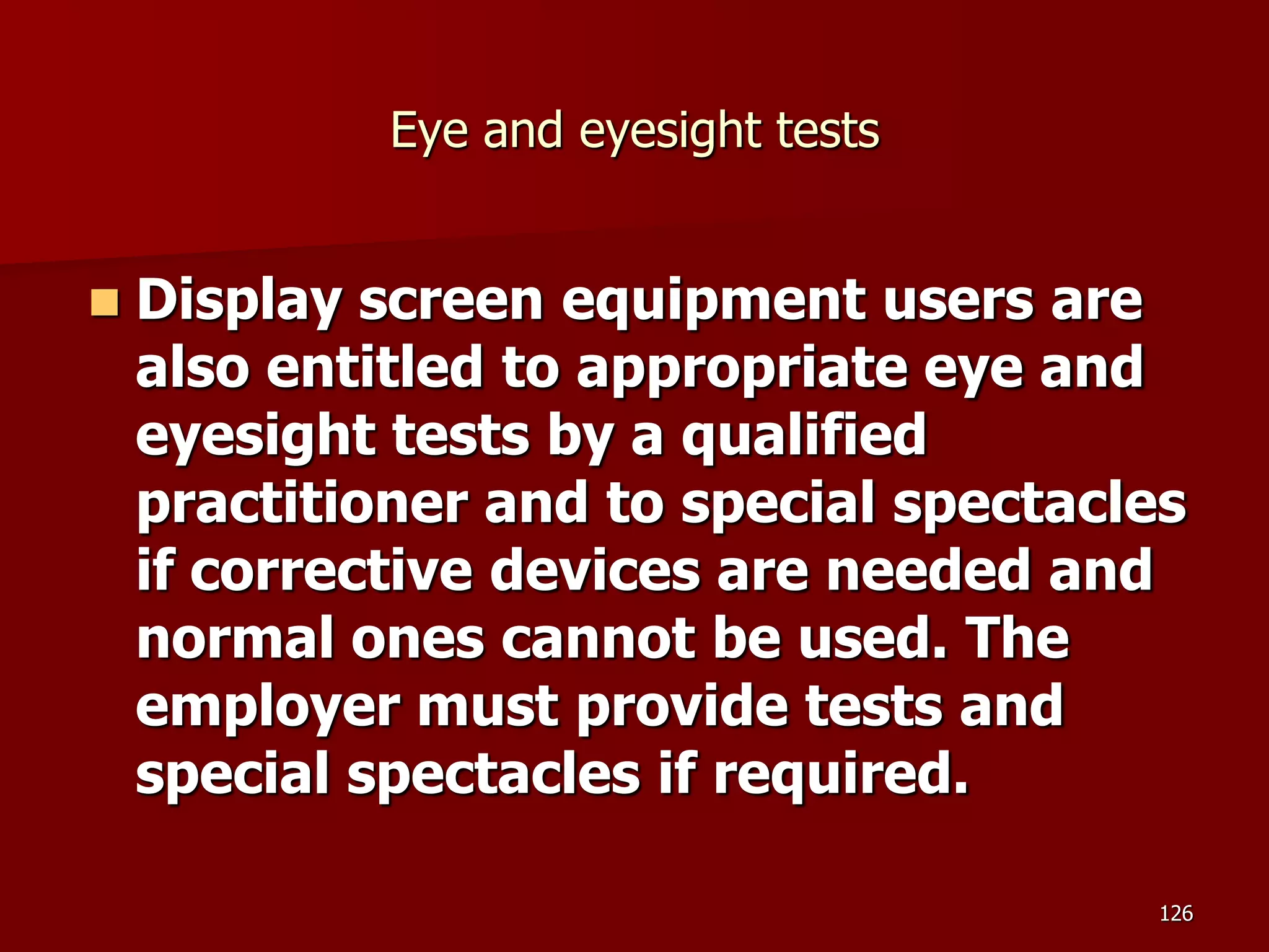 D Part 9 H & S Regs Revision By J Mc Cann
