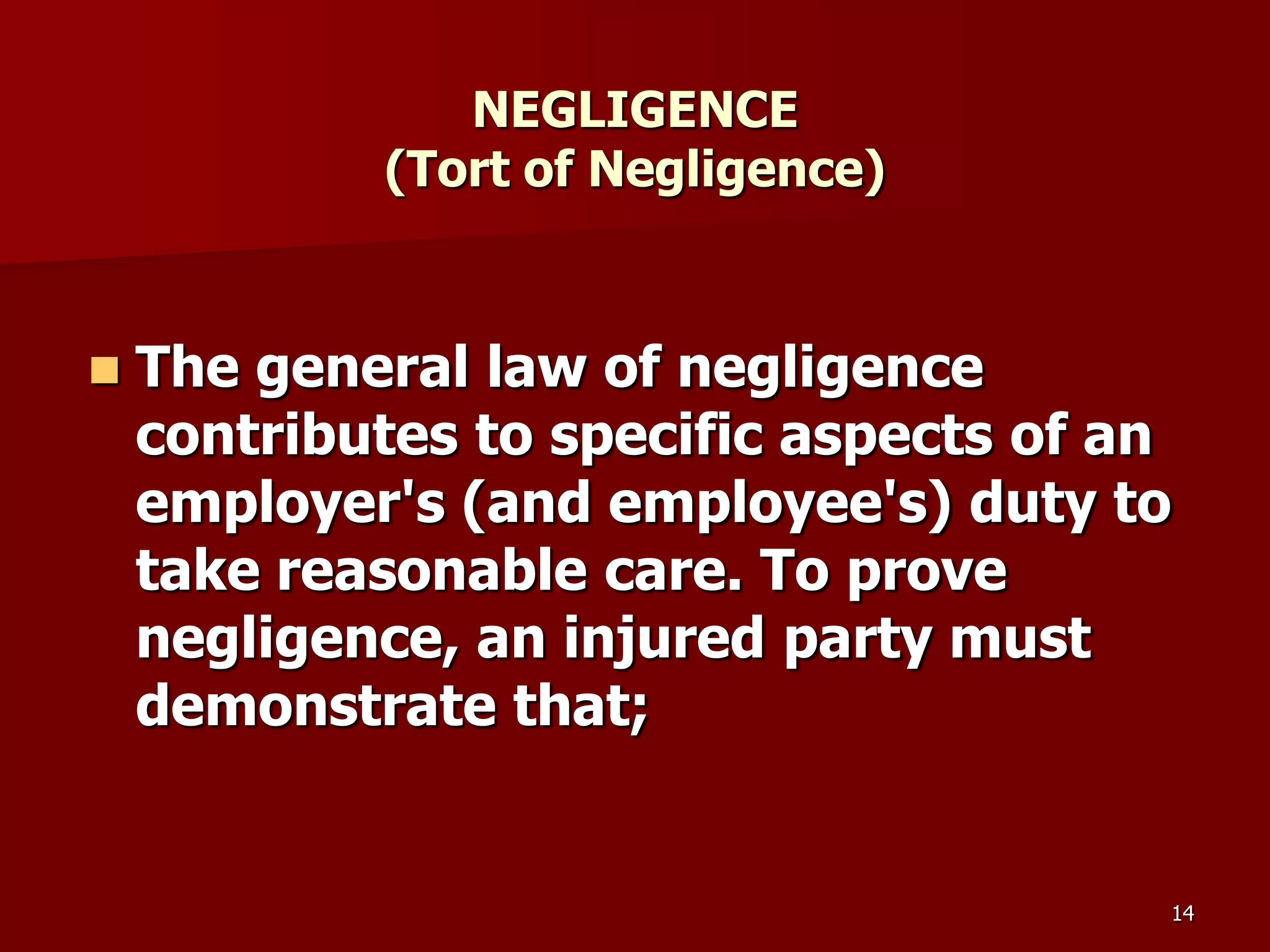 D Part 9 H & S Regs Revision By J Mc Cann