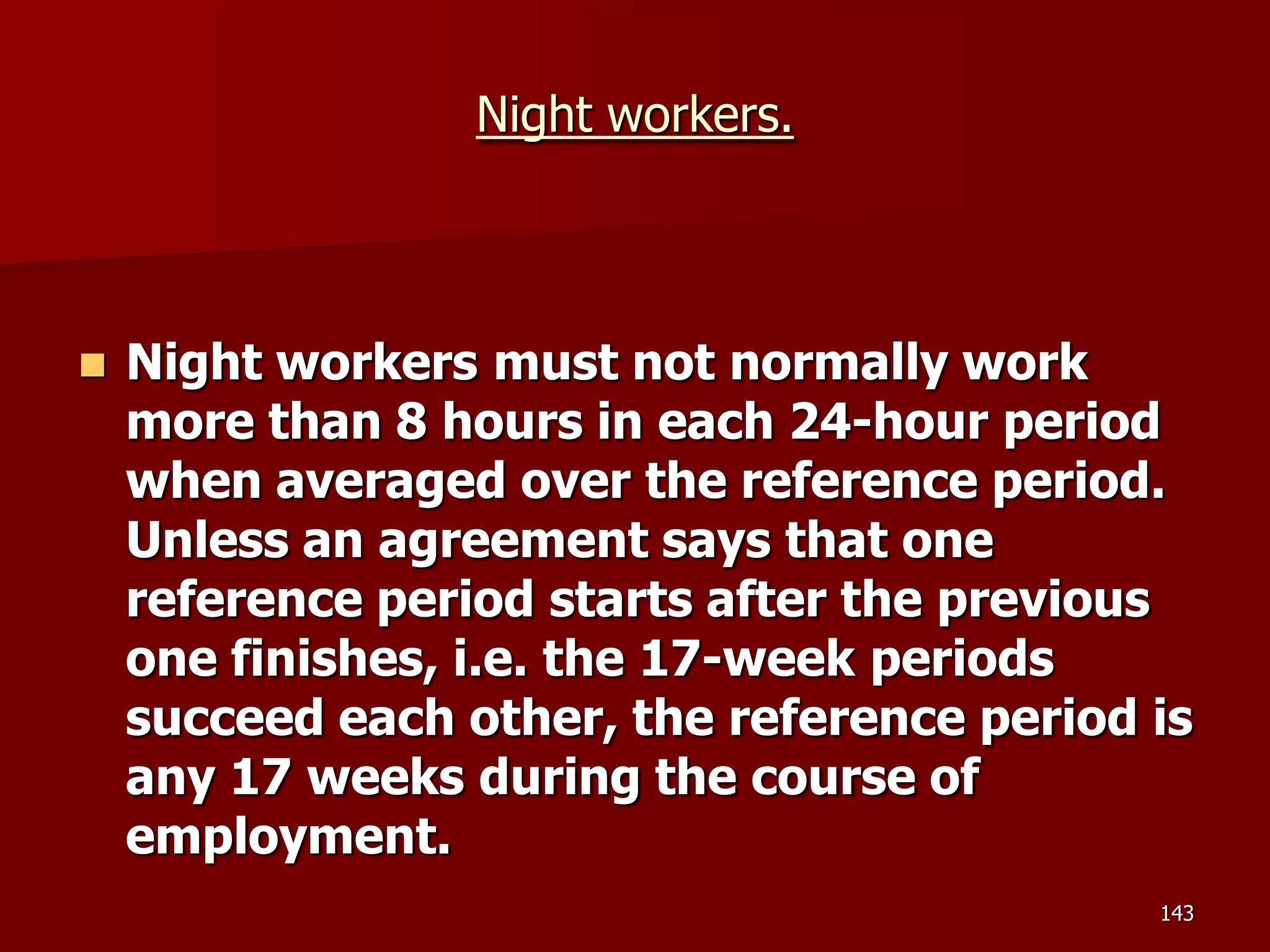 D Part 9 H & S Regs Revision By J Mc Cann