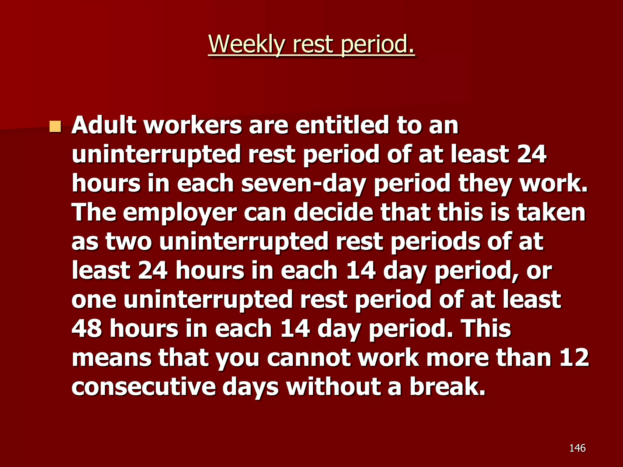 D Part 9 H & S Regs Revision By J Mc Cann
