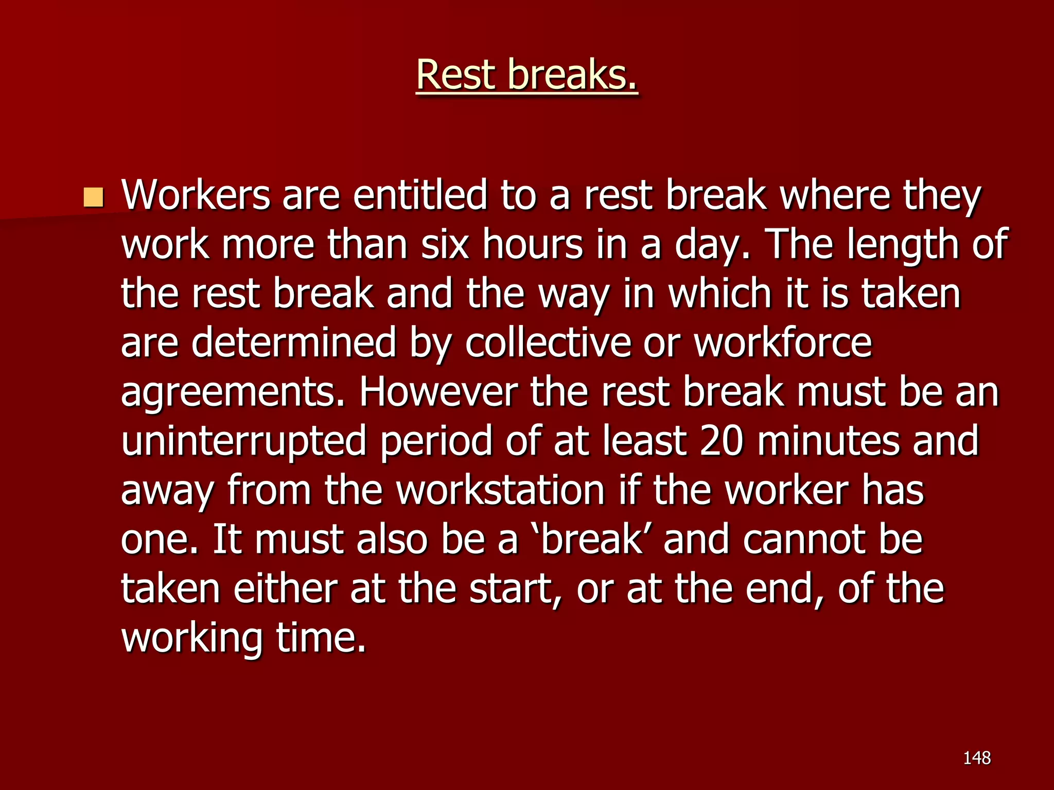 D Part 9 H & S Regs Revision By J Mc Cann