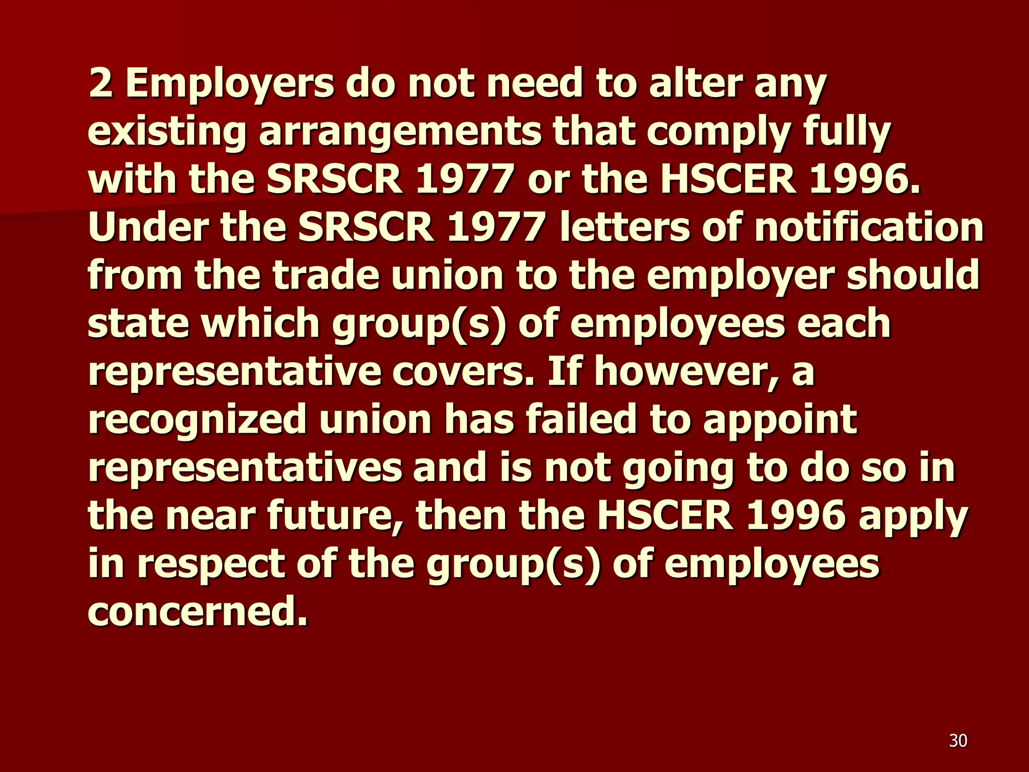 D Part 9 H & S Regs Revision By J Mc Cann