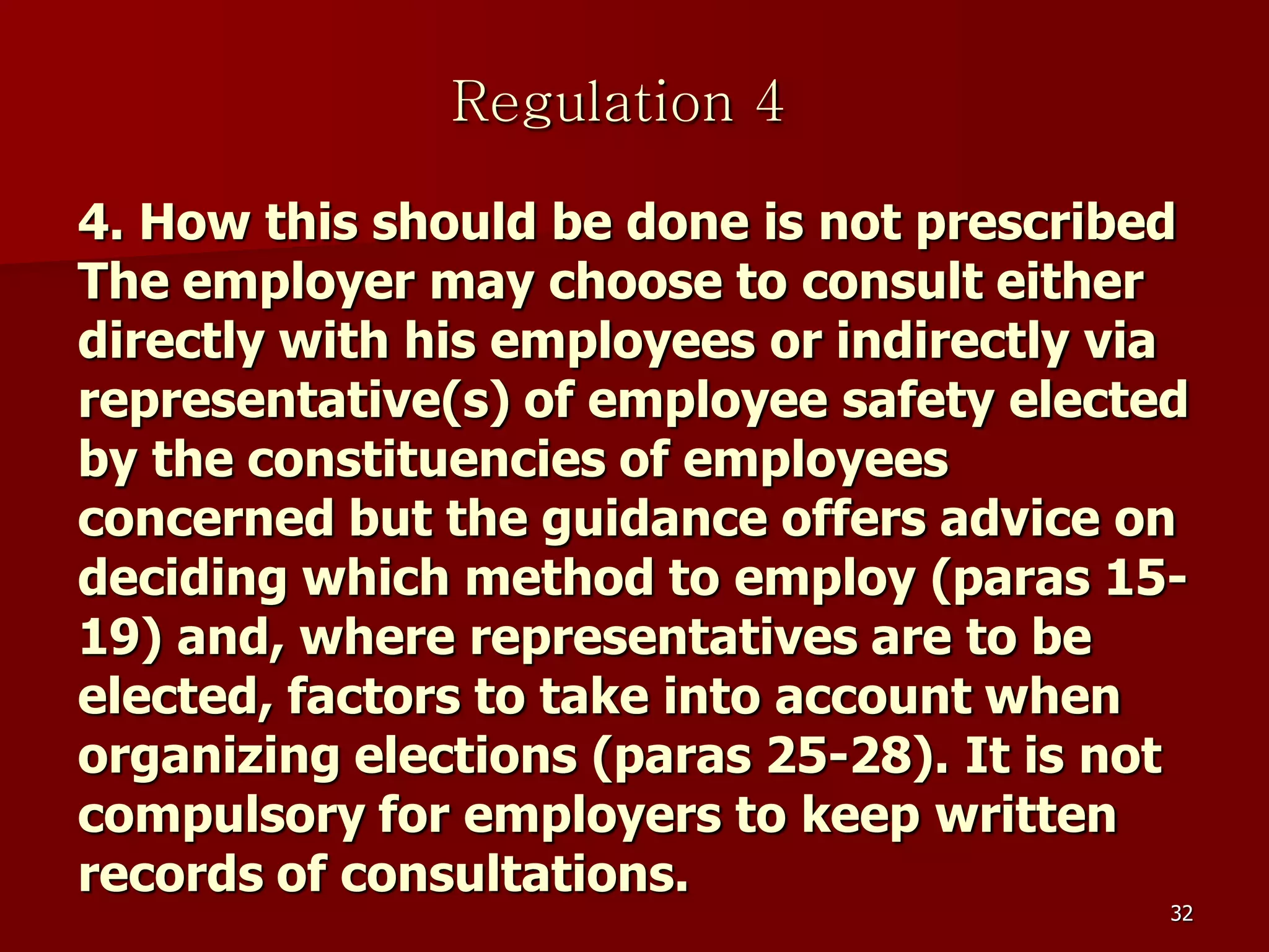 D Part 9 H & S Regs Revision By J Mc Cann