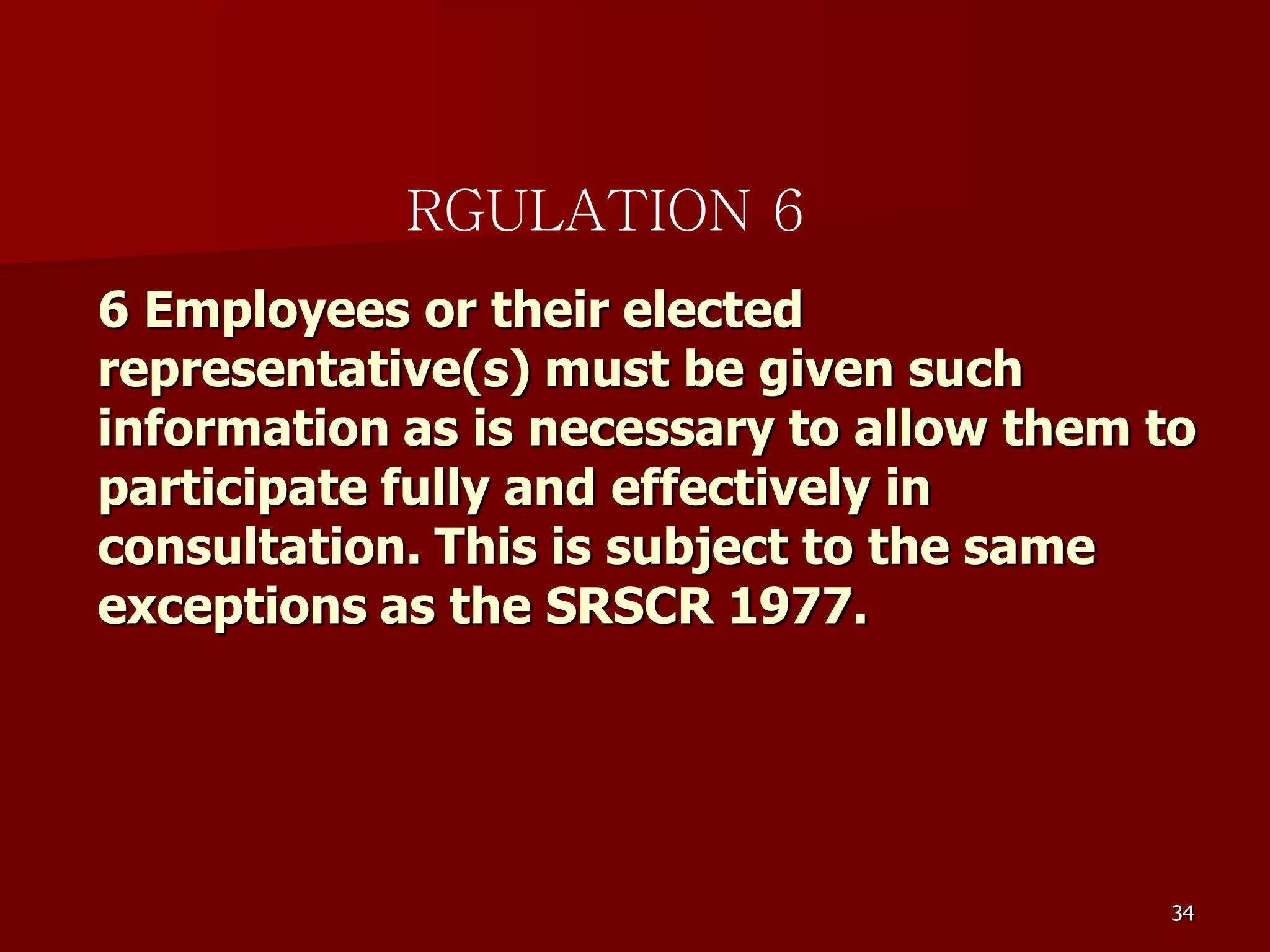 D Part 9 H & S Regs Revision By J Mc Cann