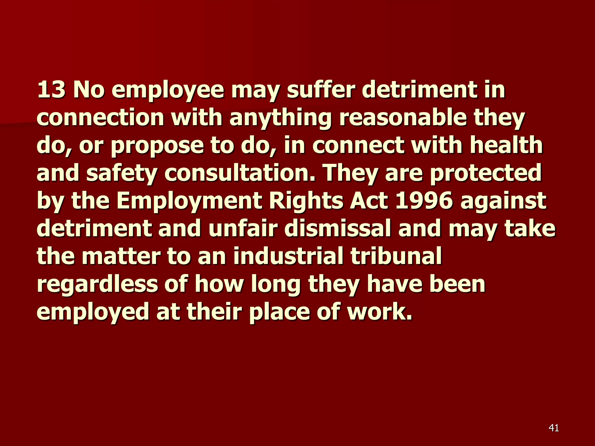 D Part 9 H & S Regs Revision By J Mc Cann