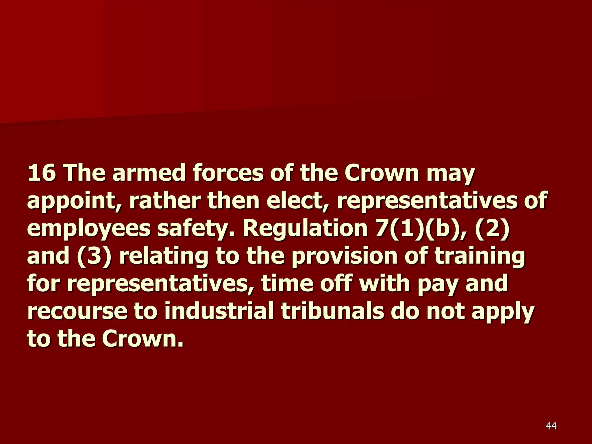 D Part 9 H & S Regs Revision By J Mc Cann