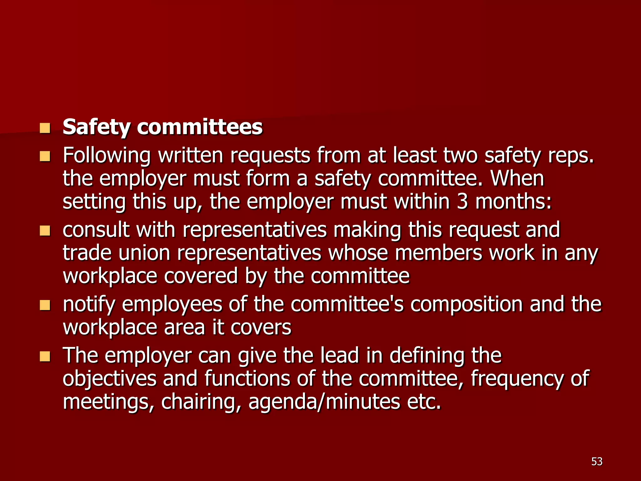 D Part 9 H & S Regs Revision By J Mc Cann