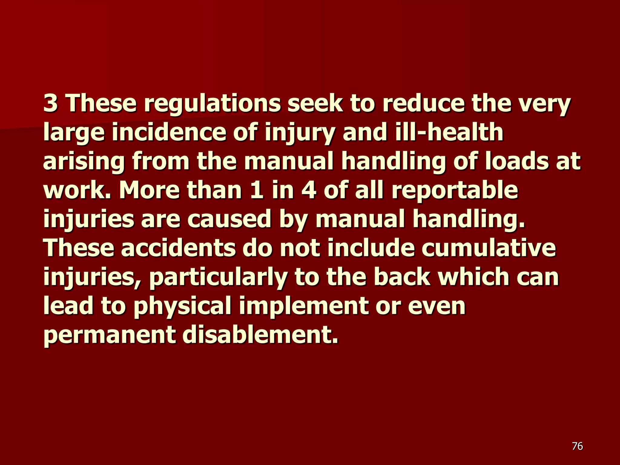 D Part 9 H & S Regs Revision By J Mc Cann