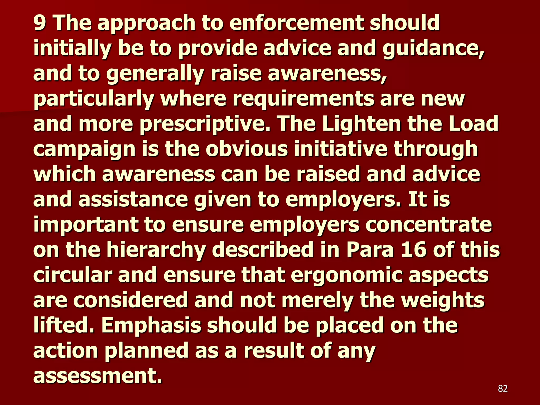 D Part 9 H & S Regs Revision By J Mc Cann