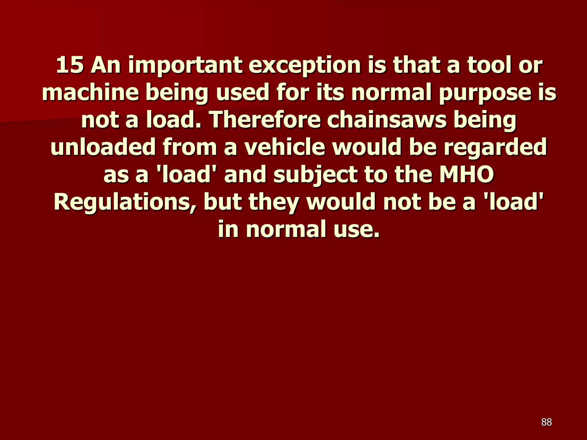 D Part 9 H & S Regs Revision By J Mc Cann