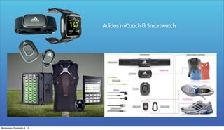Adidas miCoach & Smartwatch

Wednesday, November 6, 13

 