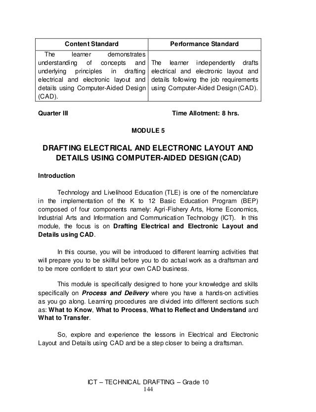 Technical Drafting Module 5