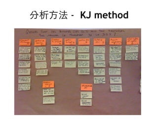Kj Method Design Thinking Notes | PDF