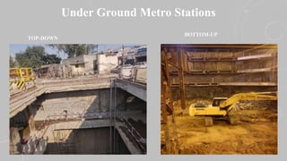 Under Ground Metro Stations
TOP-DOWN
BOTTOM-UP
 