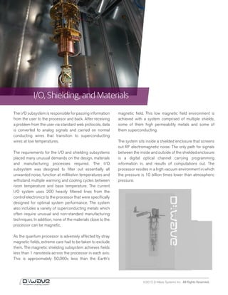 D wave 2 x tech | PDF