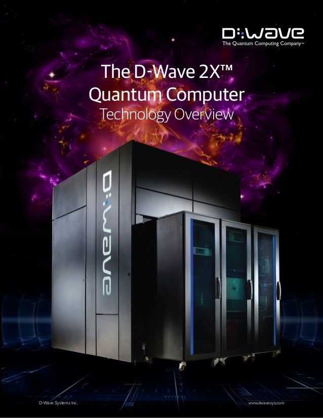 D wave 2 x tech