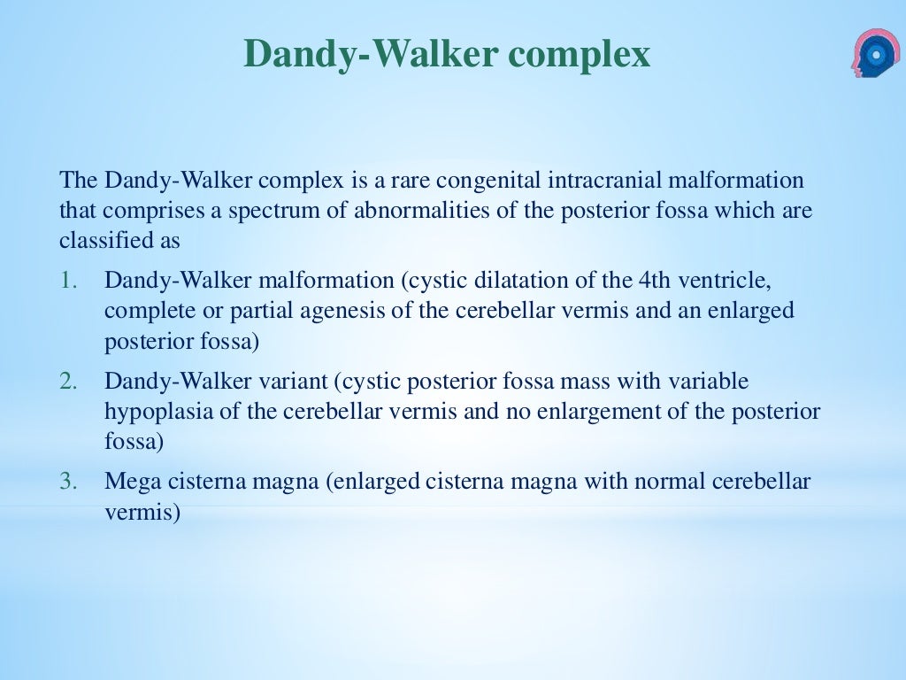 Dandy Walker syndrome