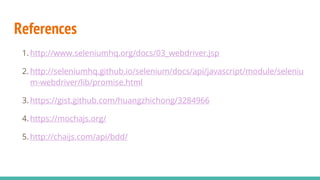 Selenium Webdriver | PPTX
