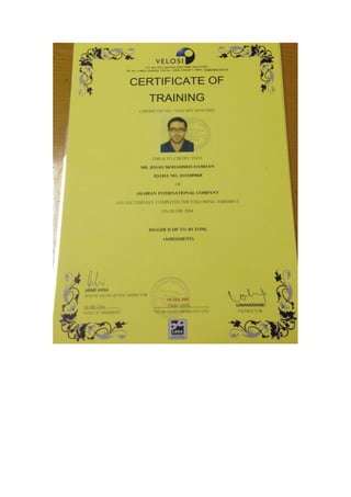 id's and certificates