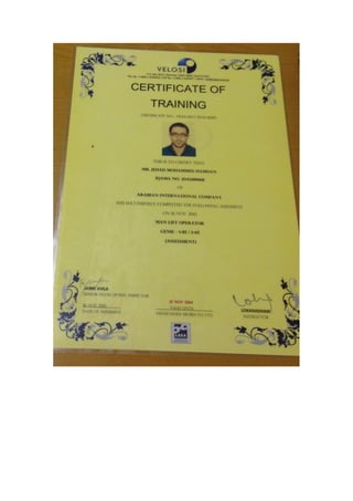 id's and certificates