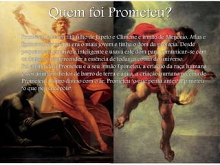 O mito de Prometeu
