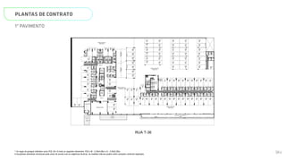 PLANTAS DE CONTRATO
* As vagas de garagem definidas como PCD, M e G terão as seguintes dimensões: PCD e M - 2,40x4,80m e G - 2,50x5,50m.
A locaçãodos elementos estruturais pode variar de acordo com as exigências técnicas. As medidas internas podem sofrer variações conforme legislação.
1º PAVIMENTO N
L
O
S
RUA T-36
ELEV.
SERV.
S
ELEV.
SOCIAL
01
ELEV.
SOCIAL
02
D
ELEV.
SOCIAL
A
ELEV.
SOCIAL
B
ELEV.
SERV.
S
MARQUISE E LAJE TÉCNICA DAS
LOJAS
GERADOR
BICICLETÁRIO
E139
E138
E133
E134
E132
E135
E131
E136
E130
E137
E140
E141
E147 E146
E145
E148 E149
E144
E192 E191 E190 E189 E188 E187 E186 E185 E184 E183 E182 E181E180 E179 E178 E177
E174
E173
E172
E171
E170
E169
E168
E167
E166
E165
E164
E163
E162
E161
E160
E159
A26
E152 E151 E150
E153 E154E155 E156 E157 E158
E198 E197 E196
E195
E194
E126
E124
E123
E121
E120
E114
E125
E122
E116
E119
E113
E112
E129
E128
SOBE
PARA
2º
PAVIMENTO
DESCE
PARA
TÉRREO
E193
272
269
270 268 267 265
266 264 263
271 262
286
285 287 288 290
289 291 292
283 284
282
281
279 280 293
260
309 308
310 255
256
257
258
253
254
259
229
230
231
232
236
235
234
233
227
228
238
237
241
242
243
244
250
249
248
247
239
240
252
251
245 246
307
306
305
304
303
302
301
311
299
298
297
PCD
261
300
320 319
317
318
313
312
274
277 278
273
275
276
CIRCULAÇÃO DE
VEÍCULOS
CIRCULAÇÃO DE
VEÍCULOS
CIRCULAÇÃO DE
VEÍCULOS
CIRCULAÇÃO DE
VEÍCULOS
MARQUISE
E127
E142
E115
E118
E117
294
E176
E175
314
316
315
296
295
E143
PRESS.
MURETA
MURETA
CIRCULAÇÃO
JARDIM
JARDIM
JARDIM
BRISE +
MURETA
CIRCULAÇÃO DE
PEDESTRE
MURETA
05
MOTO
04
07
MOTO
08
MOTO
HALL
SOCIAL
06
MOTO MURETA
HALL A
HALL B
MURETA MURETA MURETA MURETA MURETA
MOTO
M M M
M
M
M
M
M
M
M
M
M M
M
M
M M
M
M
M M M M M M M M M M M M M M M M M
M
M
M
M
M
M
M
M
M
M
M
M
M
M
M
M
M
M
M
M
M
M
M
M
M
M
M
M
M
M
M
M
M
M
M
M
M
M
M
M
M
M
M
M
M
M
M
M
M
M
M
M
M
M
M
M
M
94
 