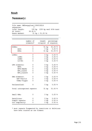 Page | 21
Result
 