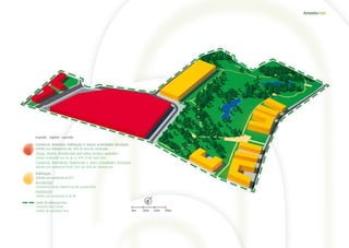 0m
Legenda . Caption . Leyenda
30m 60m 90m
0m
Legenda . Caption . Leyenda
30m 60m 90m
Comércio, Hotelaria, Habitação e outras actividades terciárias
Admite uso habitacional até 30% da área de construção
Shops, Hotels, Residential and other tertiary activities
Admits residential use for up to 30% of the built area
Comercio, Hostelería, Habitación y otras actividades terciarias
Admite uso residencial hasta 30% del área de construcción
Habitação
Admite uso comercial no R/C
Residential
Commercial trade allowed on the ground floor
Habitación
Admite uso comercial en la PB
Limite do Amoreira Faro
Amoreira Faro’s limits
Límites de Amoreira Faro
 