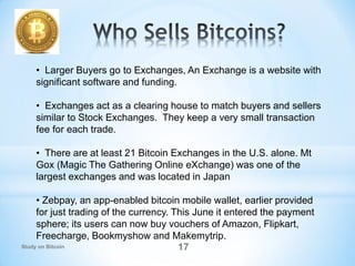 • Larger Buyers go to Exchanges, An Exchange is a website with
significant software and funding.
• Exchanges act as a clea...