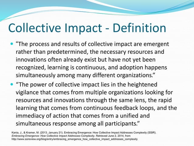 Collective Impact Slides | PPTX