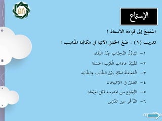 Materi Pembelajaran Bahasa Arab Kelas X | PPTX