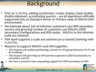 Informix Rss Informix IWA: Architectural options | PPT