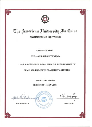 AUC Project Management Certificate Color | PDF