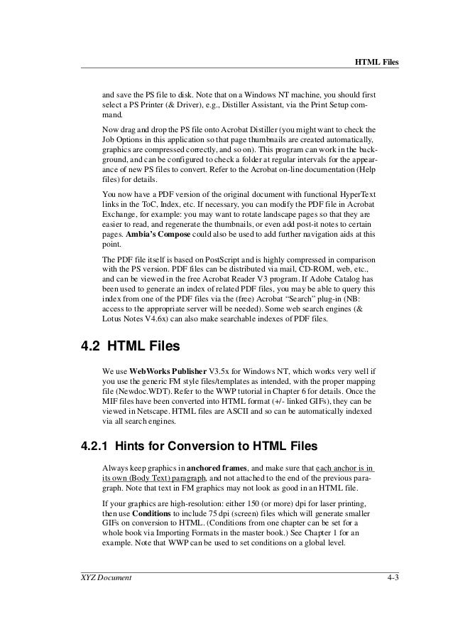 Framemaker Stylefile Template