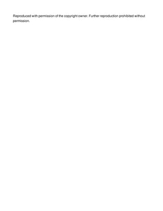 Reproduced with permission of the copyright owner. Further reproduction prohibited without
permission.
 