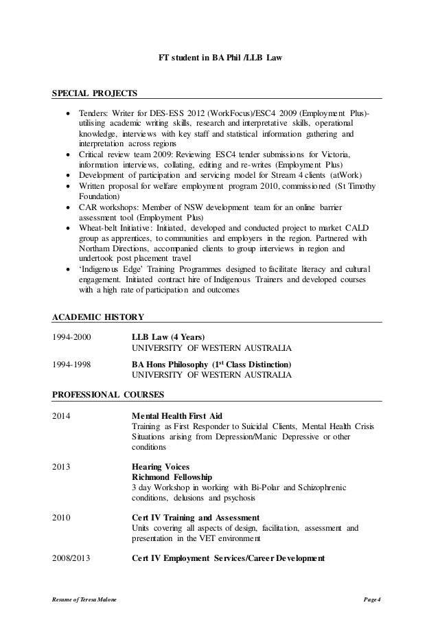 malone teresa linked in resume 2015