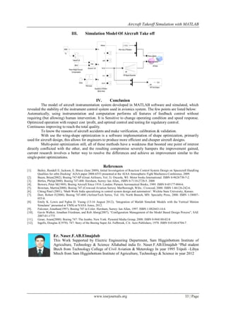 Aircraft Takeoff Simulation with MATLAB | PDF
